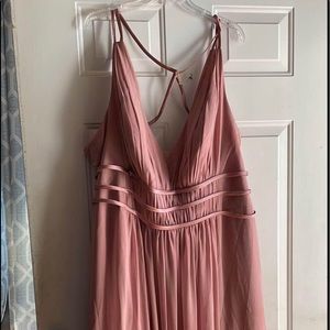Plus size bridesmaid dress